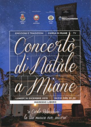 Concerto di Natale 2019 Miane
