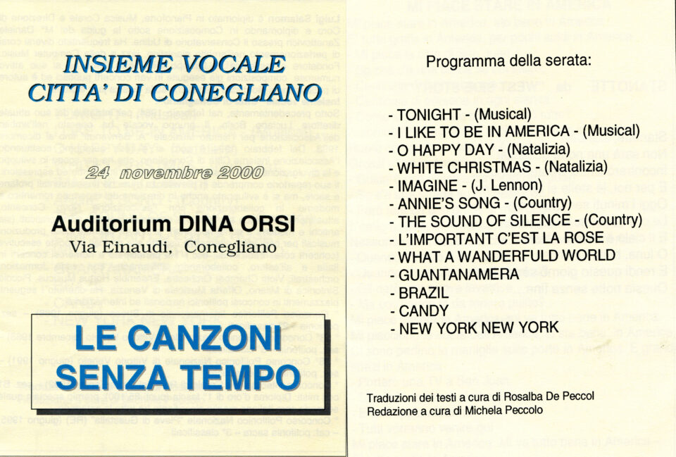 Canzoni Senza Tempo 2000