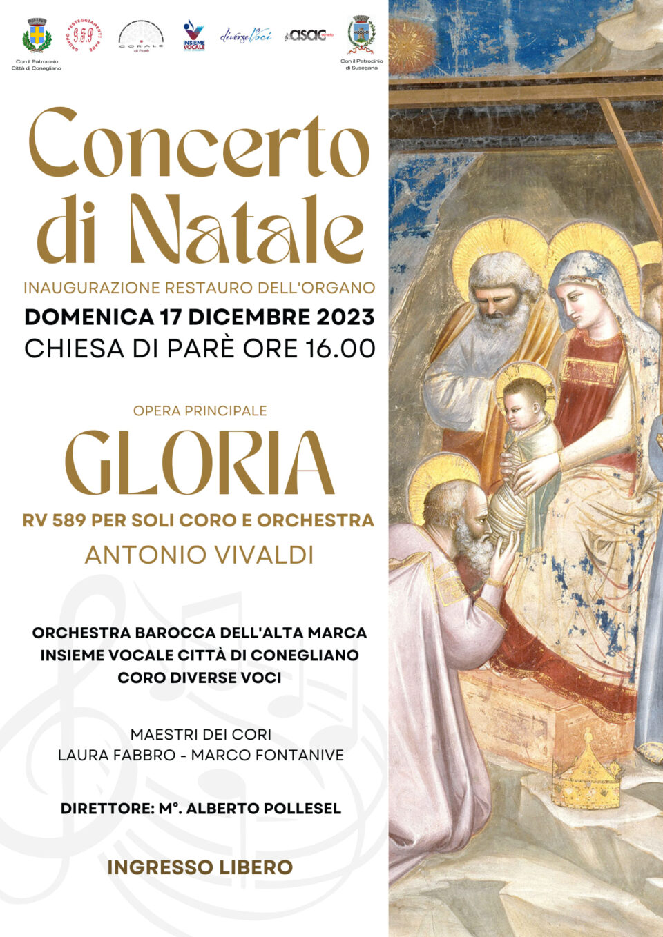 locandina Gloria di Vivaldi