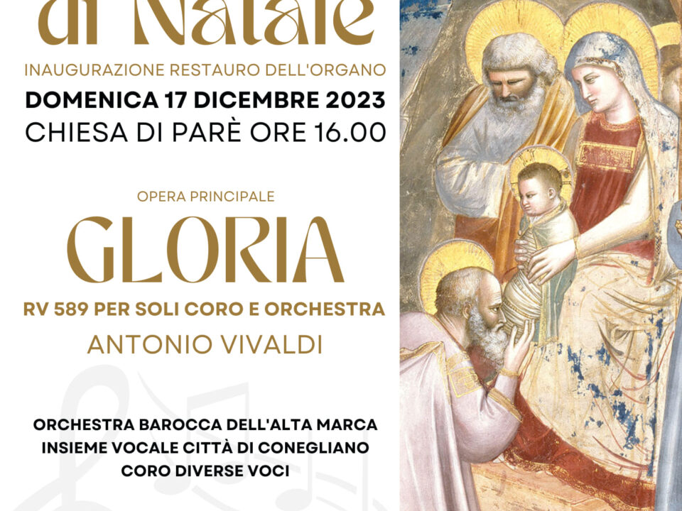 locandina Gloria di Vivaldi