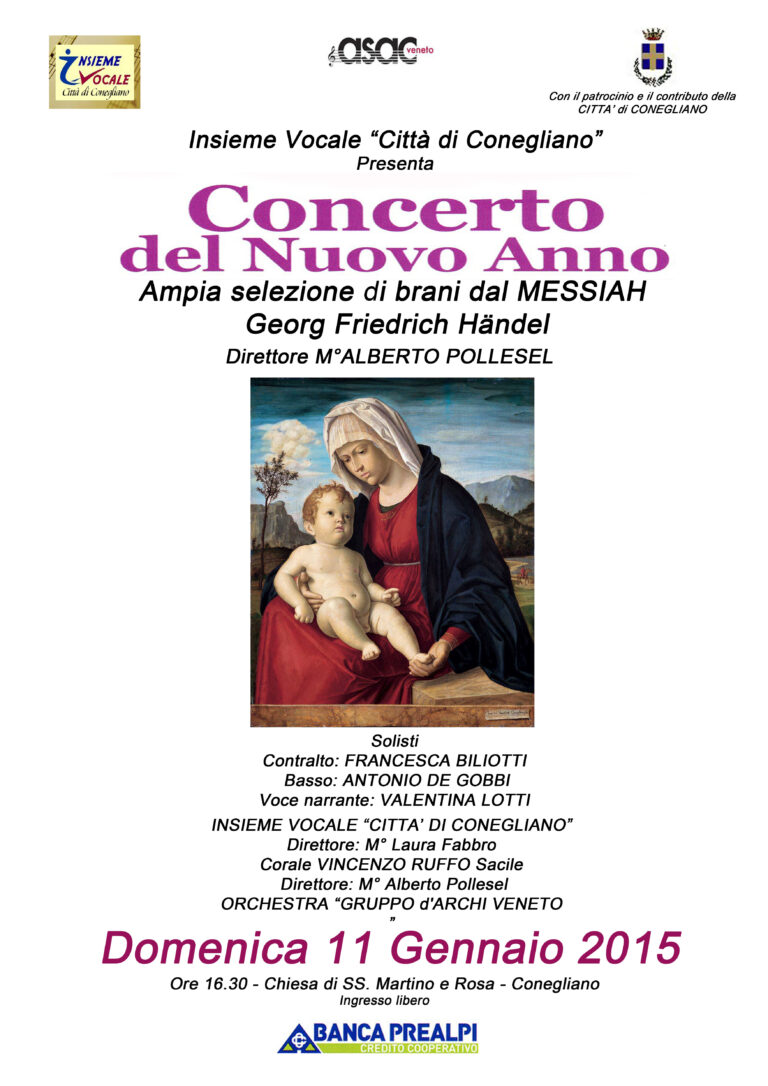 Brani dal Messiah di Haendel 2015