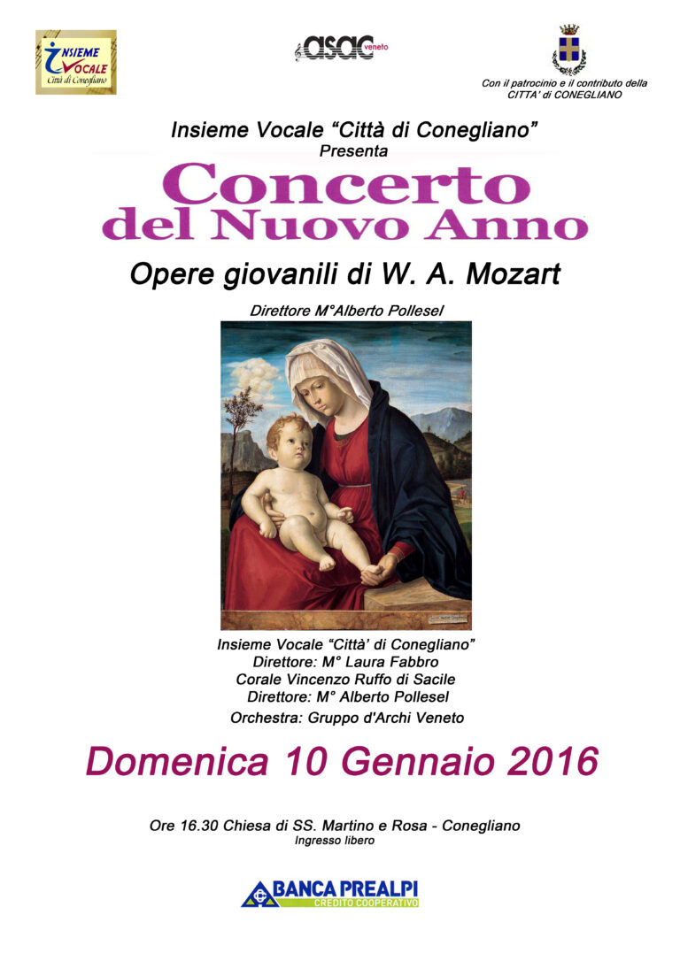 Opere Giovanili di W. A. Mozart 2016