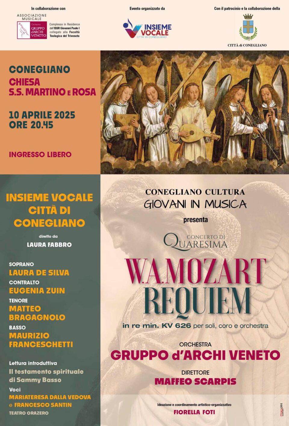 Requiem di Mozart Conegliano