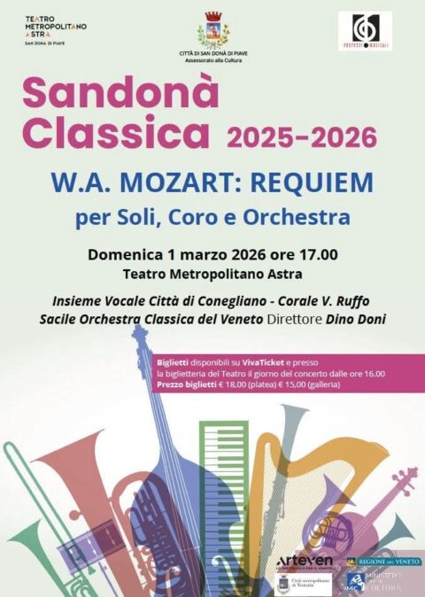 Requiem di Mozart a San Donà di Piave