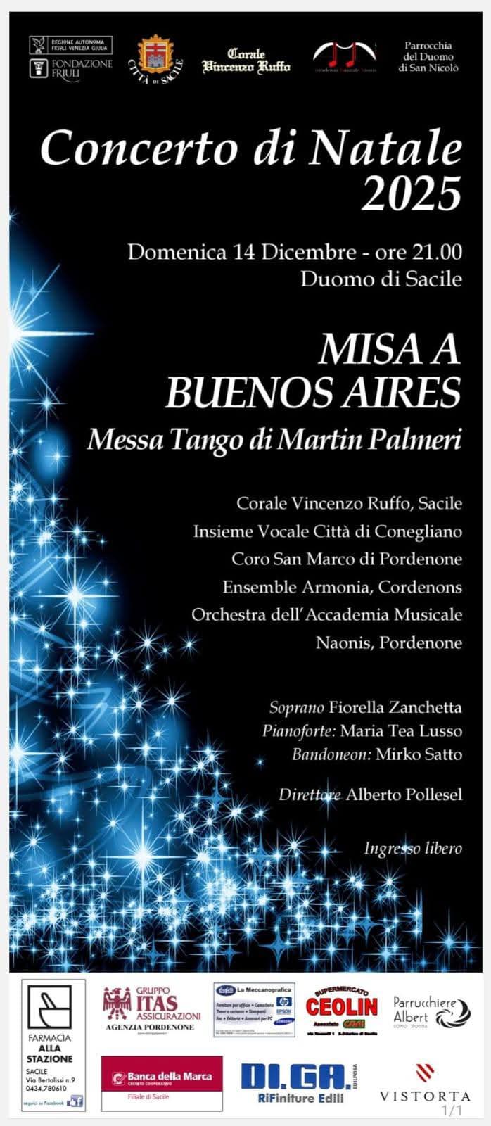 Concerto di Natale 2025 Sacile