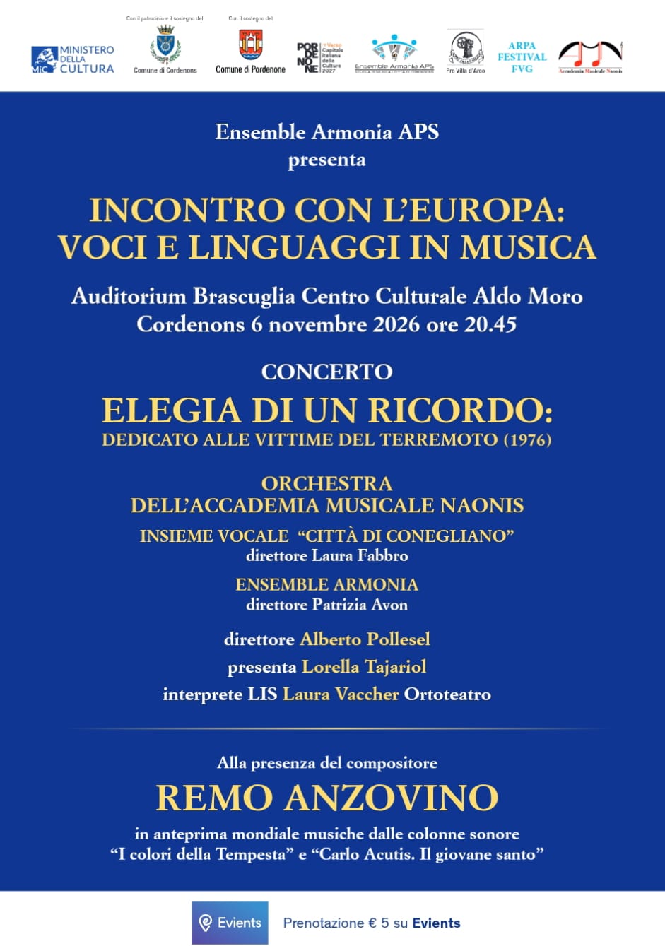 Voci e linguaggio in Musica